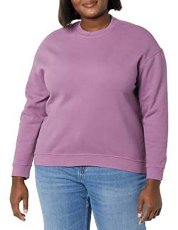 Goodthreads Damen Heritage Fleece-Sweatshirt mit Rundhalsausschnitt, Traube, XXL von Goodthreads