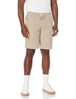 Goodthreads Herren Canvasshorts Zum Schlüpfen, Komfortabler Stretch, 28 cm Schrittlänge, Schmale Passform, Helles Khakibraun, XS von Goodthreads