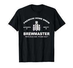 Braumeister Premium Home Brew Bier brauen T-Shirt von Goodtogotees