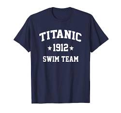 Titanic Swim Team 1912 funny swimmers t-shirt von Goodtogotees