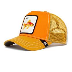 Goorin Bros. Gold Ghoti Goldfisch Orange A-Frame Adjustable Trucker Cap - One-Size von Goorin Bros.