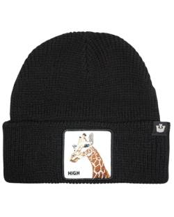 Goorin Bros. Mütze Beanie Mütze mit Umschlag, Animal Farm Hats, Herbst/Winter, High Black, One size von Goorin Bros.