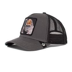 Goorin Bros. The Boss Gorilla Grau A-Frame Adjustable Trucker Cap - One-Size von Goorin Bros.