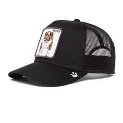 Goorin Bros. The Butch Hund Black A-Frame Adjustable Trucker Cap - One-Size von Goorin Bros.