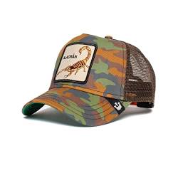 Goorin Bros. The Farm Trucker-Kappe, Alacran Skorpion Camouflage, Einheitsgröße von Goorin Bros.