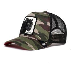 Goorin Bros. The Farm Trucker-Kappe aus Netzstoff für Damen und Herren, Camo (der Panther), Einheitsgröße von Goorin Bros.