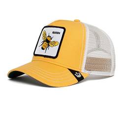 Goorin Bros. The Farm Trucker-Kappe aus Netzstoff für Damen und Herren, Yellow – die Bienenkönigin, Einheitsgröße von Goorin Bros.