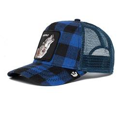 Goorin Bros. Trucker Cap Code Blue Lone Wolf Blue Blau Schwarz, Size:OneSize von Goorin Bros.