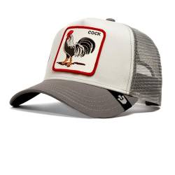 Goorin Bros. Trucker Cap The Cock Lightgrey Hellgrau, Size:OneSize von Goorin Bros.