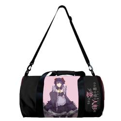 Anime My Dress-Up Darling Sporttasche für Männer und Frauen Turnbeutel, Kitagawa Marin/Shizuku Kuroe Hohes Volumen Cartoon-Muster Crossbody Tasche Yoga Tote Outdoor Casual Bag von Gooyeh