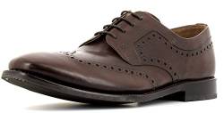 Gordon & Bros Gary 5343 Flex G Rahmengenähter Herren Derby Schnürhalbschuh, Full Brogue, Flexible Goodyear Welted Sohle für perfekten Laufkomfort, für Business, Freizeit Braun (Brown), EU 40 von Gordon & Bros