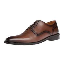 Gordon & Bros. Herren Schnürhalbschuhe Gino, Männer Businessschuhe,schnürer,Businessschuhe,Anzugschuhe,Style,elegant,Office,Brown,40 EU / 6.5 UK von Gordon & Bros.