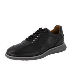 Gordon & Bros. Herren Schnürhalbschuhe Jackson, Männer Businessschuhe,Anzugschuhe,Derby,schnürung,Office,büro,Freizeit,Men's,Black,44 EU / 9.5 UK von Gordon & Bros.