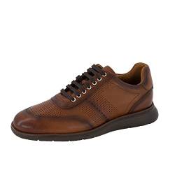 Gordon & Bros. Herren Schnürhalbschuhe Jackson, Männer Businessschuhe,lace-up,Low-tie,schnürschuhe,schnürer,Businessschuhe,Cognac,46 EU / 11 UK von Gordon & Bros.