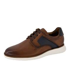 Gordon & Bros. Herren Schnürhalbschuhe Jackson, Männer Businessschuhe,lace-up,Shoes,Low-tie,schnürschuhe,schnürer,Derby,Man,Cognac,43 EU / 9 UK von Gordon & Bros.