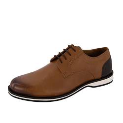 Gordon & Bros. Herren Schnürhalbschuhe Steve, Männer Businessschuhe,Schnuerschuhe,Schnuerer,straßenschuhe,Strassenschuhe,lace-up,tan,40 EU / 6.5 UK von Gordon & Bros.