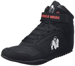 Gorilla Wear High Tops Black schwarz - Bodybuilding und Fitness Schuhe für Damen und Herren, 40 von Gorilla Wear