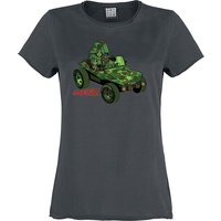 Gorillaz T-Shirt - Amplified Collection - Geep - S bis XL - für Damen - Größe L - charcoal  - Lizenziertes Merchandise! von Gorillaz