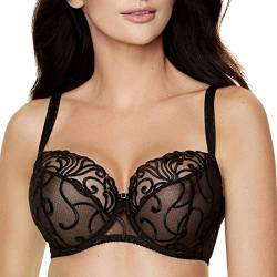 Gorteks Damen Fiore BH, Schwarz, 70J EU von Gorteks