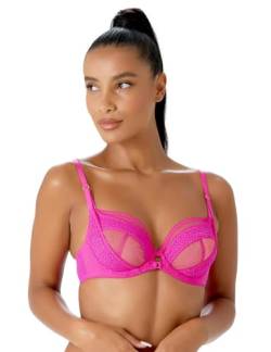 Gossard Damen Envy Non Padded Bra Plunge-BH, Pink Glo, 70E von Gossard