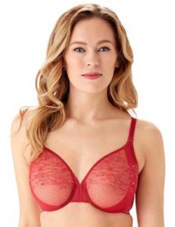 Gossard Damen Glossies Lace Sheer Bra BH, Raspbery Blush, 34DD von Gossard