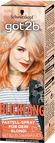 Got2B Blickfang Haarfarbe, Ps3 Candy Apricot, 3Er Pack (3 X 125 Ml) , Ml (3Er Pack) von Got2B