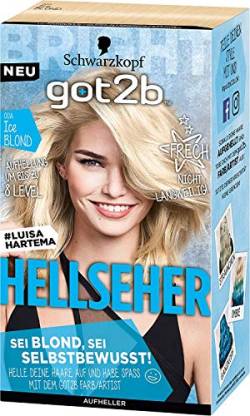 Schwarzkopf Got2b Hellseher, Aufheller + Haarfarbe, Ice Blond, 1x143 ml von Got2B