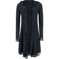 Gothicana by EMP Cardigan - Lace Cardigan - S bis 5XL - für Damen - Größe 4XL - schwarz von Gothicana by EMP