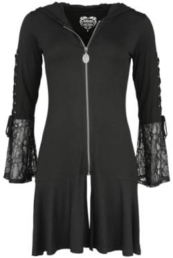 Gothicana by EMP Damen Schwarze Lange Sweatjacke Rückenprint M von Gothicana by EMP