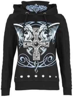 Gothicana by EMP Damen schwarzer Pullover mit Print M von Gothicana by EMP