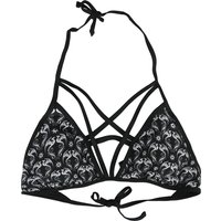 Gothicana by EMP - Gothic Bikini-Oberteil - Gothicana X Anne Stokes - Bikini Top - S bis XXL - für Damen - Größe M - schwarz von Gothicana by EMP