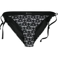 Gothicana by EMP - Gothic Bikini-Unterteil - Gothicana X Anne Stokes - Bikini Brief - S bis XXL - für Damen - Größe L - schwarz von Gothicana by EMP