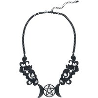 Gothicana by EMP - Gothic Halskette - Pentagram - für Damen - schwarz von Gothicana by EMP