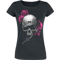 Gothicana by EMP T-Shirt - S bis 5XL - für Damen - Größe 4XL - schwarz von Gothicana by EMP