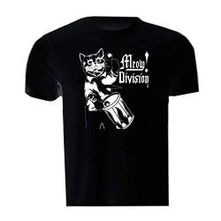 Gothicat T-Shirt Meow Division - Cat Drummer von Gothicat
