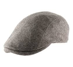 Gottmann - Flatcap, Schiebermütze, Newsboy Cap Herren Boston - Size XL - 20-brun-Clair von Gottmann