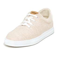 Gottstein Wool Walker 101 Alpaka - Woll-Sneaker für Damen & Herren | Freizeit-Schuhe aus feinster Alpaka Wolle - Gummisohle Alpaka, 38 | Woll-Sneaker von Gottstein