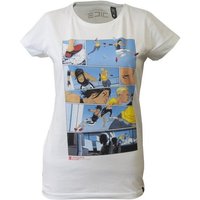 Gozoo T-Shirt Mirror's Edge ME Damen weiss Comic Baumwolle Freizeit TShirt Shirt von Gozoo