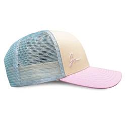 Grace Folly Beach Trucker Hüte für Damen - Snapback Baseball Cap für Sommer, Klassisches Blau und Lavendel, Einheitsgröße von Grace Folly