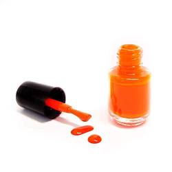 10 ml Neon Nagellack - Lack - Neon Orange - Matt - 2501-007-02 von Graffdesign