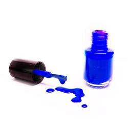 15 ml Neon Nagellack - Lack - Neon Blau - Matt - 2501-005-03 von Graffdesign