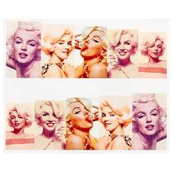 One Stroke Sticker, Nail Tattoos, Wraps - Legenden/Marilyn Monroe/Sexy - 702-BN-134 CC-12 von Graffdesign