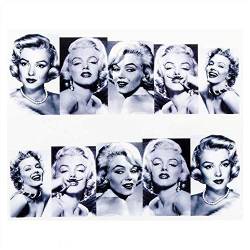 One Stroke Sticker - Nail Tattoos - Wraps - Legenden/Marilyn Monroe/Sexy - 702-BN-144 von Graffdesign