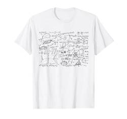 Mathematik Schule lustiges Mathe T-shirt Damen Herren weiß T-Shirt von Graffiti, Tattoo, Street Art, Kunst, Straße Design