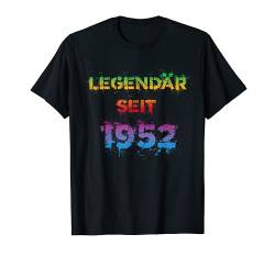 Legendär seit 1952 - 69. Geburtstag, das Geschenk- T-Shirt von Graffiti Geburtstags Outfits alle Jahre Geschenke