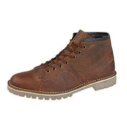 Grafters Monkey - Lederstiefeletten - Wachsbraun - 42 von Grafters