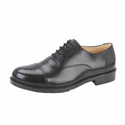 Grafters Unisex Corporate Dress Shoes Leather Shoes - Black, UK 11 / EU 45 von Grafters