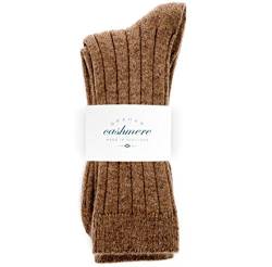 Graham Cashmere Herren Socken braun otter, braun von Graham Cashmere