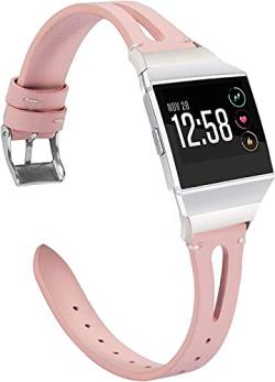 Gransho kompatibel mit Fitbit Ionic Armband Leder Uhrenarmband Armbänder Lederarmband Ersatz (Ohne Uhren) - (Pattern 1) von Gransho