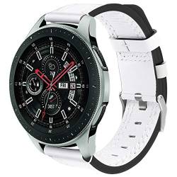 Gransho kompatibel mit Huawei Watch GT 2 (46mm) / Watch GT 2e / Watch GT/Watch 3 / Watch 3 PRO Armband Leder Uhrenarmband Armbänder Lederarmband Ersatz (Ohne Uhren) - (22mm, Pattern 5) von Gransho